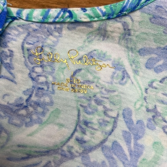 Lilly Pulitzer girls size L 8-10 jumpsuit mermaids - Picture 12 of 12